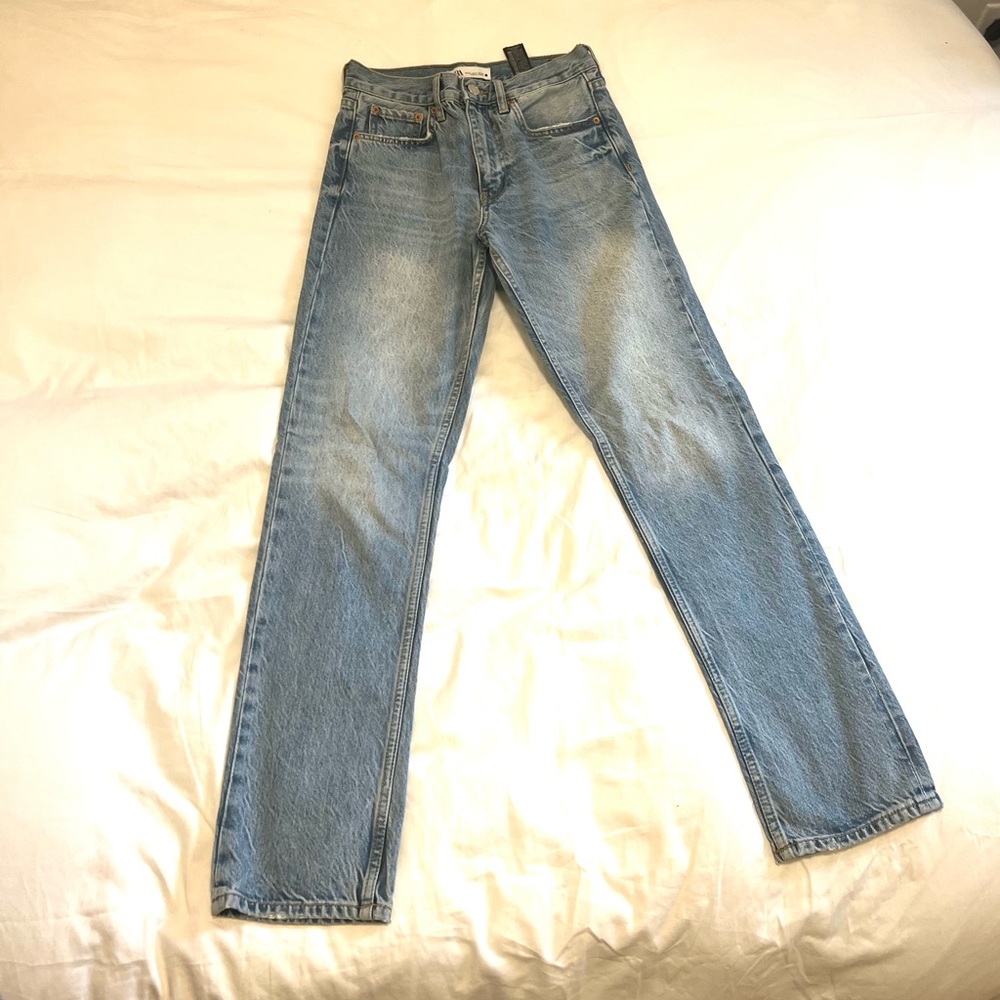 Zara Mid-Rise Jeans